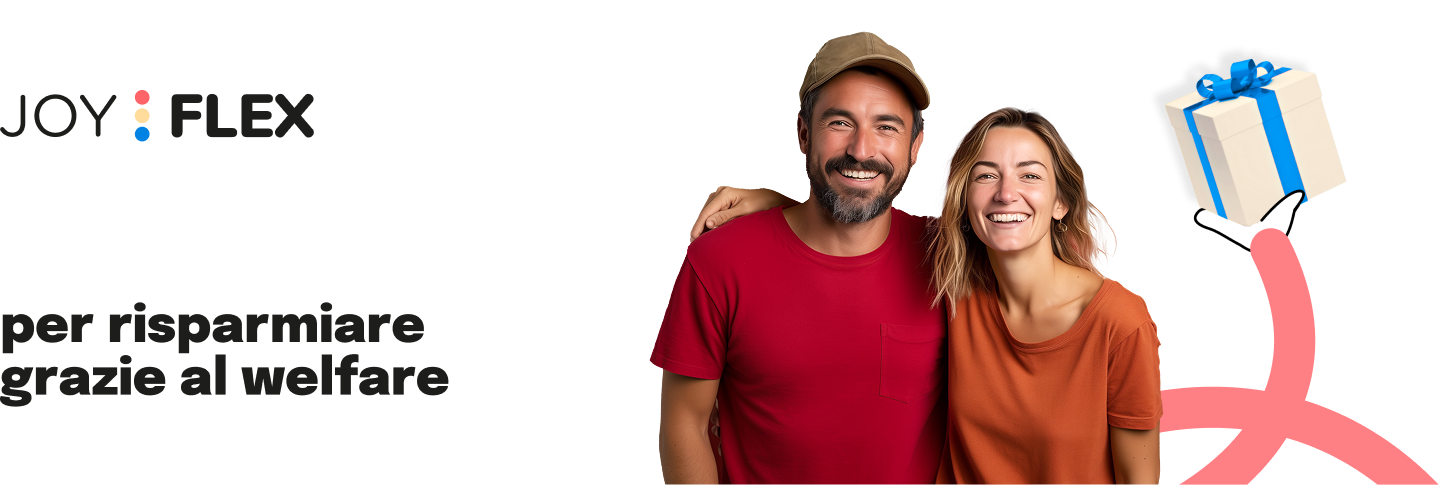 JOY Flex è molto più di un piano di flexible benefits.