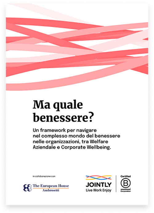Ma quale Benessere? Un framework per navigare nel complesso mondo del benessere nelle organizzazioni, tra Welfare Aziendale e Corporate Wellbeing.