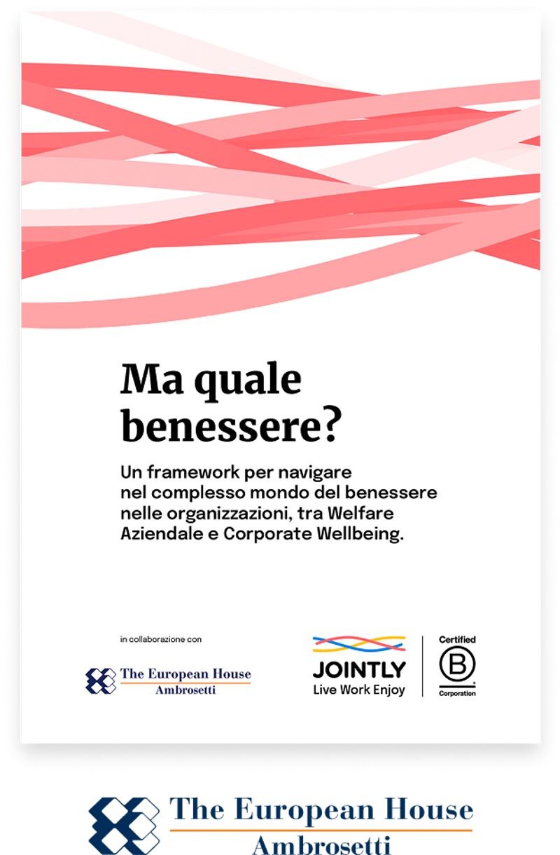 Ma quale Benessere? Un framework per navigare nel complesso mondo del benessere nelle organizzazioni, tra Welfare Aziendale e Corporate Wellbeing.